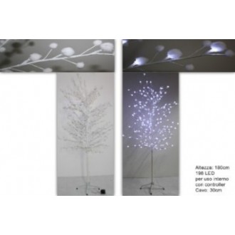 2SCH/ALBERO PALLINE 180CM 198LUCI