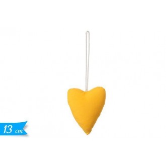 GH/DECORAZIONE CUORE GIALLO