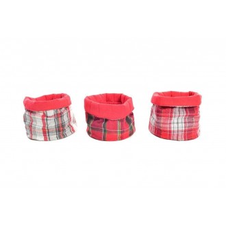 MERCN/CESTINO P.PANE NAT.GOLD TARTAN