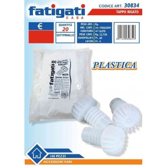 FAT/CONF.100 TAPPO PLST RIG.LUNGO