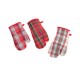 MERCN/GUANTO NATALE GOLD TARTAN