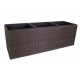 PART/WICKER FIORIERA 133X47X46 MARRONE