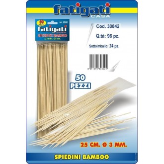 FAT/SPIEDI BAMBOO 50PZ.25CM.