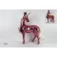 2SCH/UNICORNO 65CM PAILETTES BICOLO