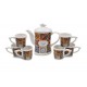 SI/SET CAFFE'7PZ.CERAMICA 82171