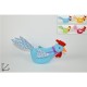 2SCHP/GALLINA PELOUCHE COLOR