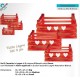 VIRT/SET 3 CASS.ROSSA CUORICINI 33759/01