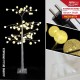 ABM2/ALBERO NAT.BALL BI.72LED 150CM.