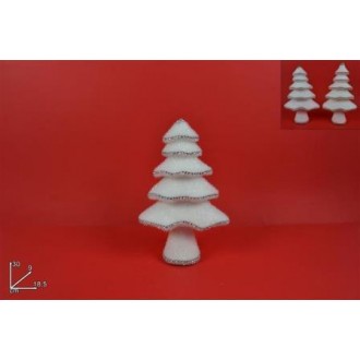 2SCH/ALBERO NATALE 30CM.C/NASTRO