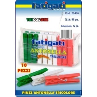 FAT/PINZE 10PZ.ANTON.TRICOLORE