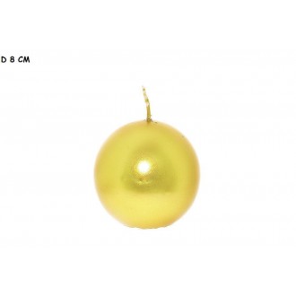 MERCN/CAND.SFERA ORO 8CM.