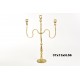 MERCN/CANDELABRO FORGIATO 3F ORO