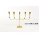 MERCN/CANDELABRO FORGIATO 5F ORO