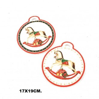 MERCN/XMAS STORY DECOR.PALLA NAT.52562