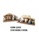 MERCN/PRESEPE 7 PERS.CER/LEGNO