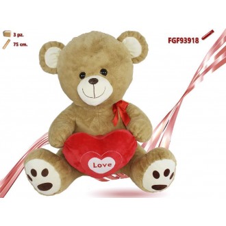 FGF/ORSO CON FIOCCO E CUORE