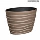 PLA/BORA VASO OVALE MOCCA 60X39X58CM.