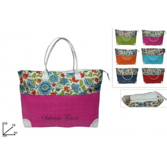 2SE/BORSA MARE FANTASIA FIORI TOP