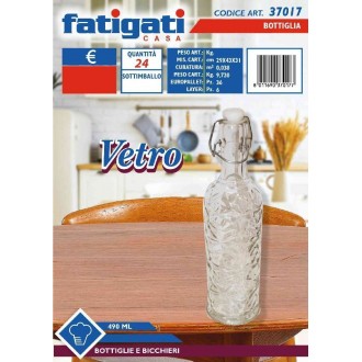 FAT/BOTTIGLIA VETRO 490 ML.