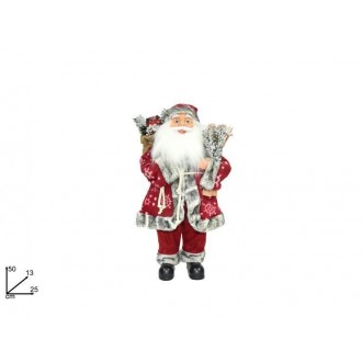 2SCH/BABBO NATALE 50CM C/SCII E SACCO