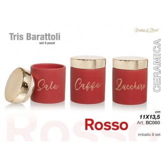 GIARD/TRIS BARATTOLI RO.TAPPO ORO