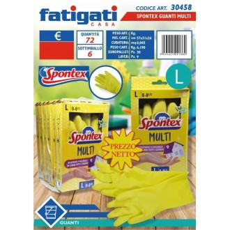 FAT/SPONTEX GUANTI MULTI TG.L