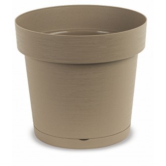 PLA/MELROSE GLAM.VASO 40CM.MOCCA