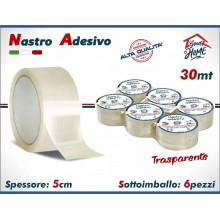 INT/NASTRO ADESIVO TRSP.30MT.