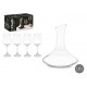 ARTE/SET DECANTER C/4 BICCHIERI