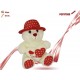 FGF/ORSO PELOUCHE C/CUORE E CAPPELLO